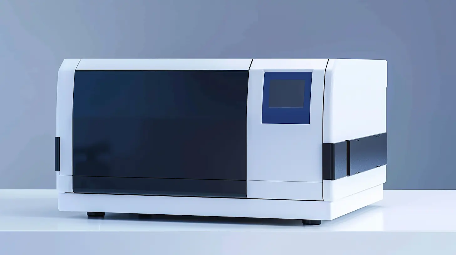 Concept illustration of a compact enclosed SoftFabrix laboratory machine